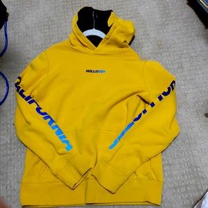 Yellow Hollister Hoodie
